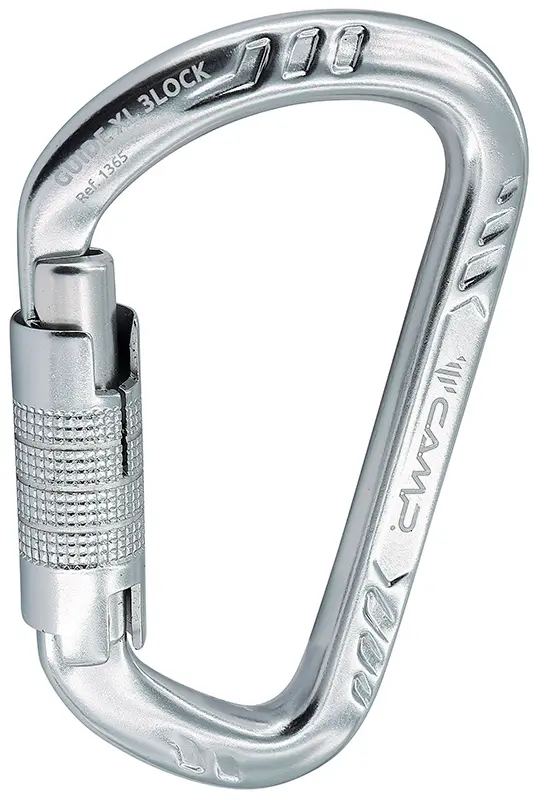 Mosquetón GUIDE XL 3Lock | Triple cierre de seguridad y resistencia de 28 kN
