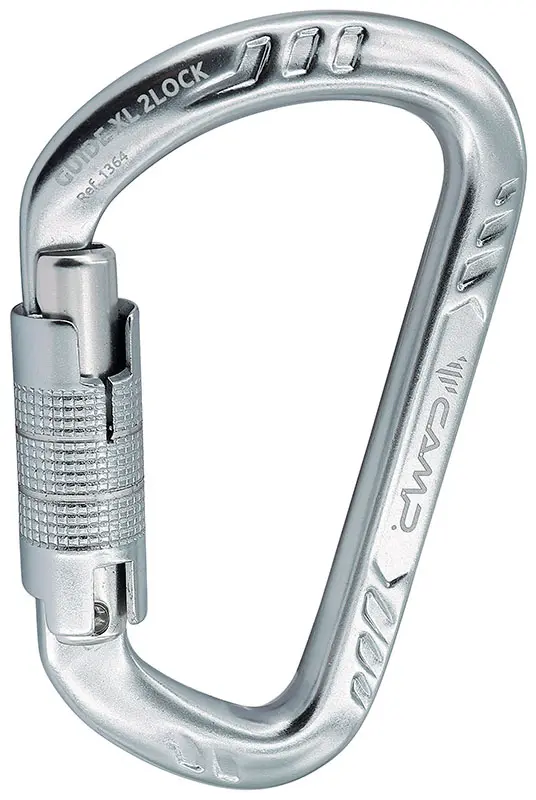 Mosquetón GUIDE XL2 Lock | Cierre automático 2Lock y resistencia de 28 kN