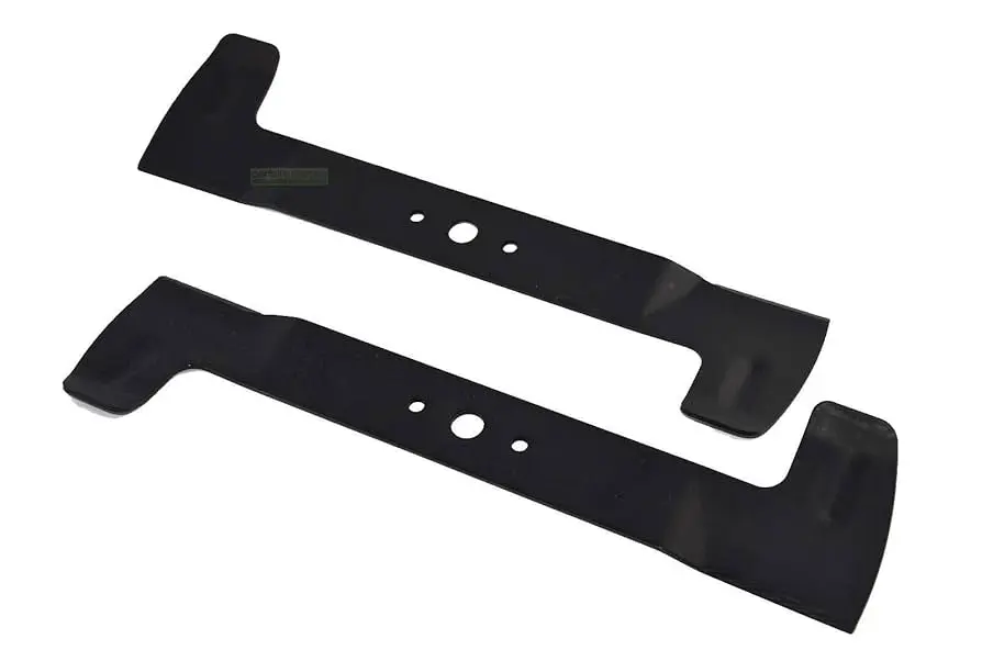 Juego de cuchillas originales para tractor cortacésped Stiga Estate 384. Corte limpio y eficiente, compatible con plataforma de 84 cm. Recambios Stiga