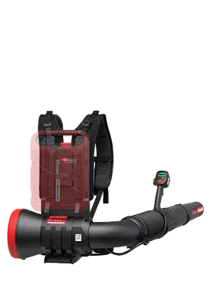 Soplador de hojas de mochila KC500.9 | 60 V | Batería CyberPack KAC810 + cargador CyberPlug KAC840