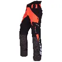 Pantalones de motosierra Breatheflex AT4010, diseño A, clase 1, color naranja