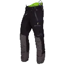 Pantalones para motosierra AT4060 Breatheflex Pro, diseño A, clase 1, color negro