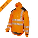 ATHV4460 - Bata Breathedry® resistente con media cremallera - Naranja