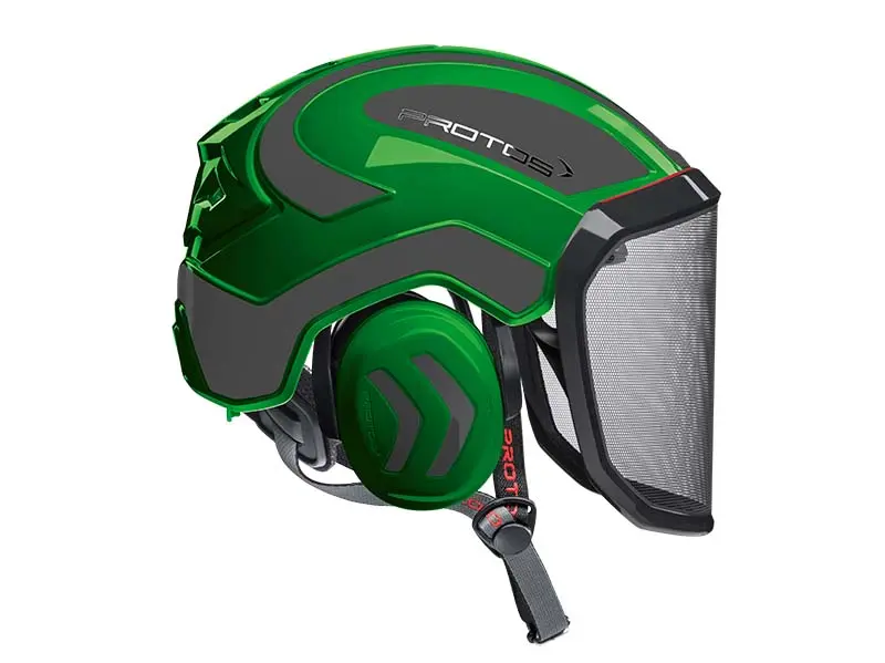 Casco forestal Pfanner Protos Arborist verde/gris