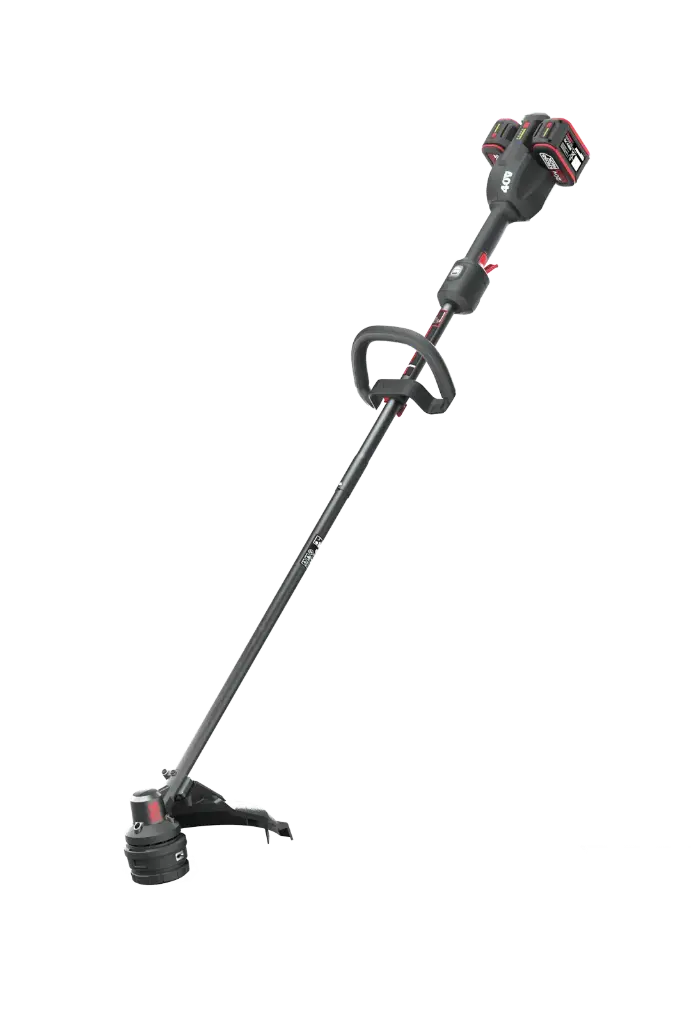 Recortadora Kress de 40V 4 baterías de 4 Ah y doble cargador de 4 A (Modelo kg154E.9 + KAB04 + KAC04)