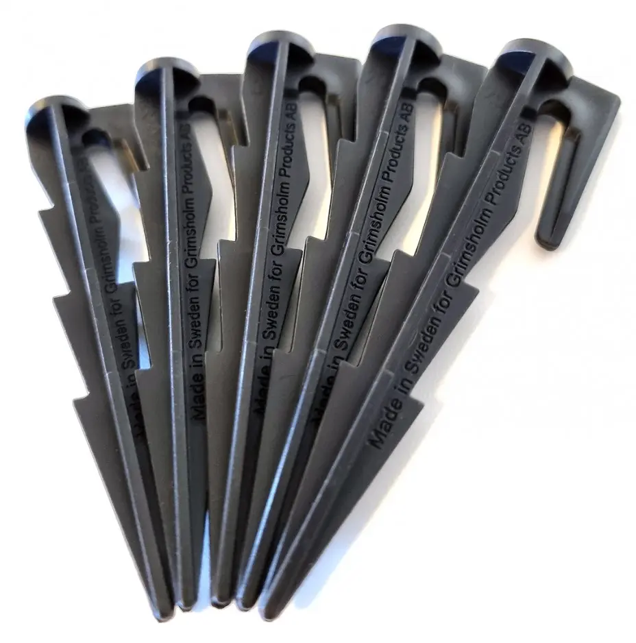  Piquetas GRIMSHOLM para cable de señal , 100 uds