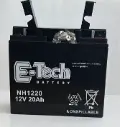 Batería Tractor cortacésped de Gel E-Tech