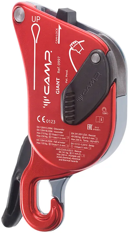 DESCENSOR MULTIFUNCION CAMP GIANT (Negro)