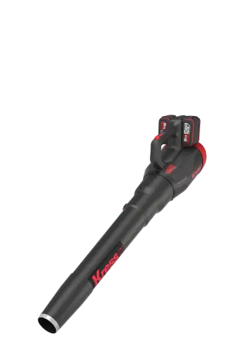 Soplador Kress 40V Silent Tech con 4 baterías de 4 Ah y Doble cargador de 4 A (Modelo KG584.9 + KAB04 + KAC04)