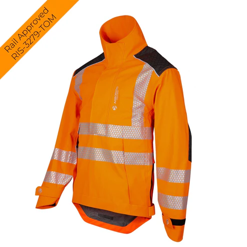 ATHV4460 - Bata Breathedry® resistente con media cremallera - Naranja