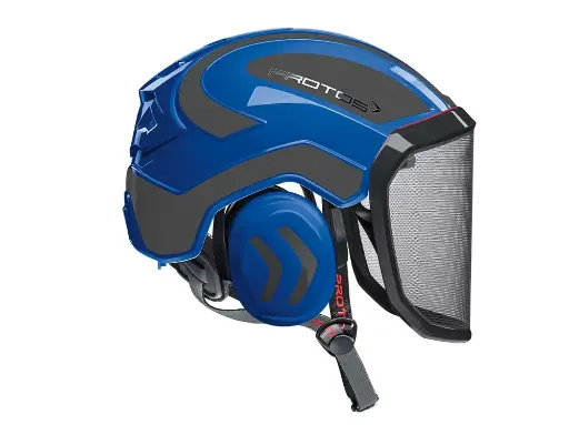 Casco forestal Pfanner Protos Arborist azul/gris